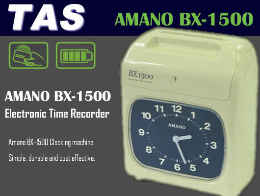 Clocking machine Amano BX-1500